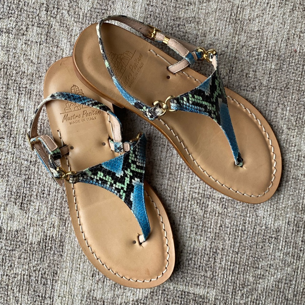 Genuine Leather Sandals Italian Made
